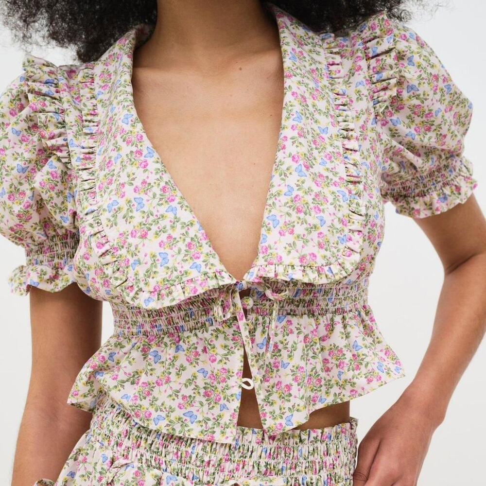 For love and lemons butterfly blouse